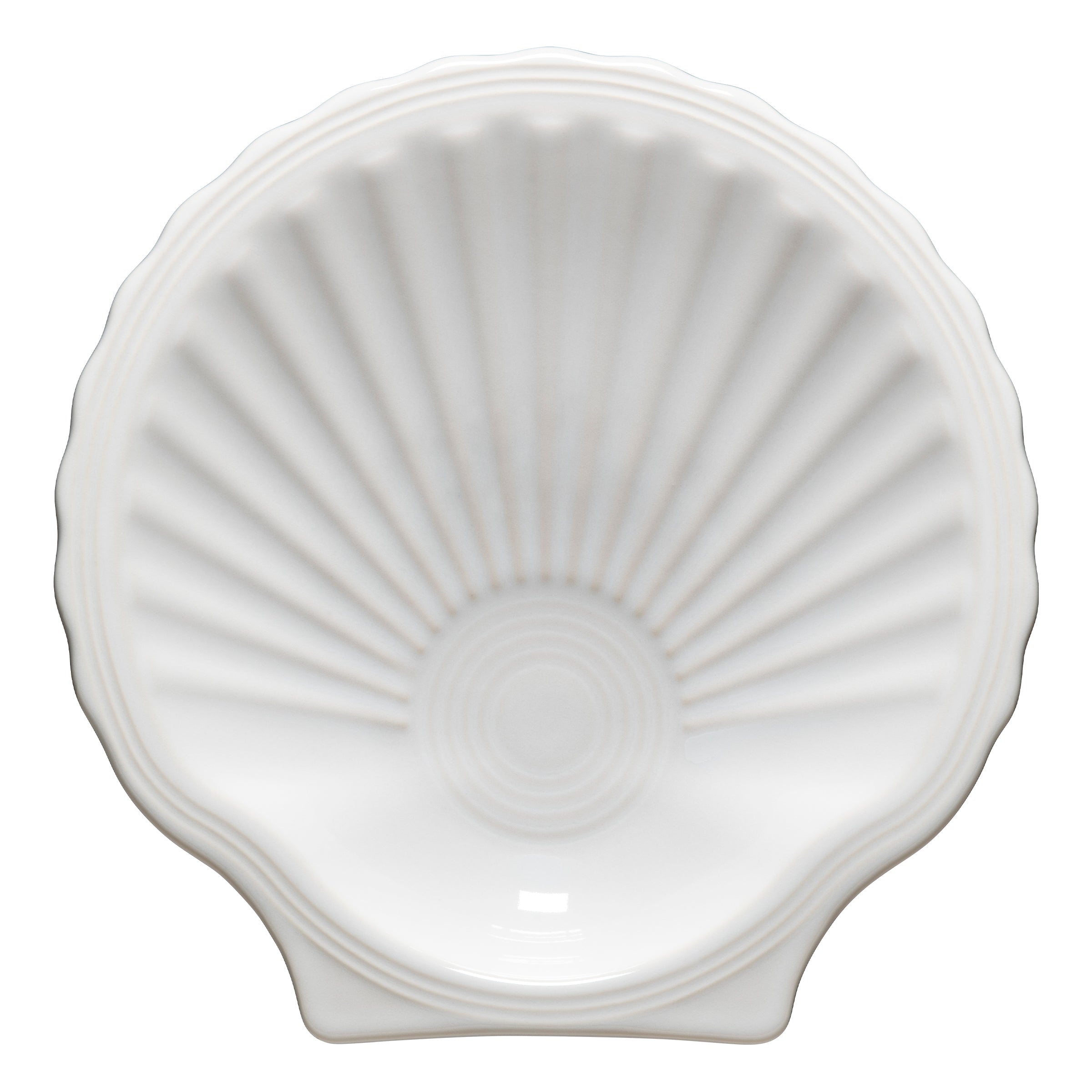 Fiesta Retired Shell Shaped Plate 8 1/4 Inch