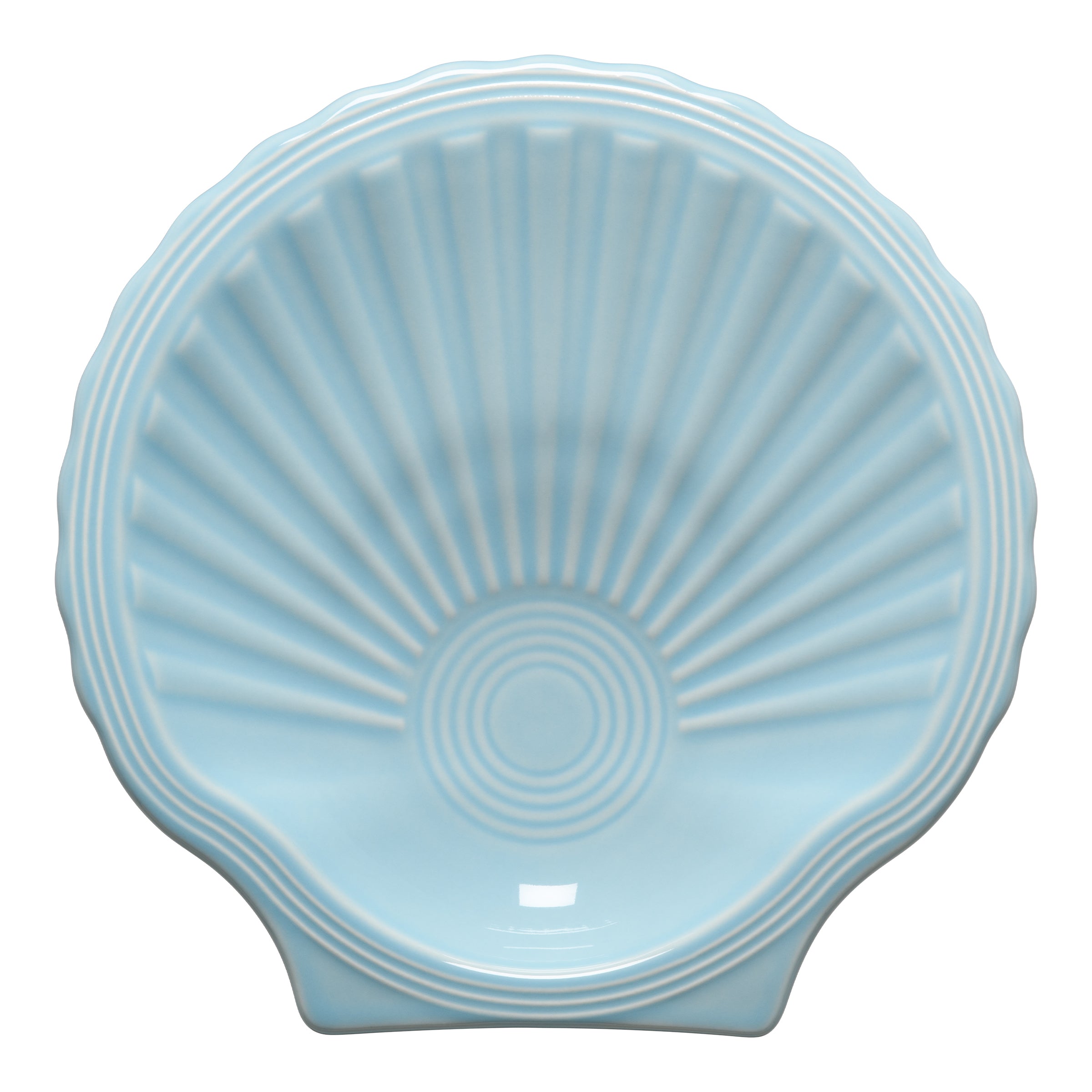 Fiesta Retired Shell Shaped Plate 8 1/4 Inch - Image 3