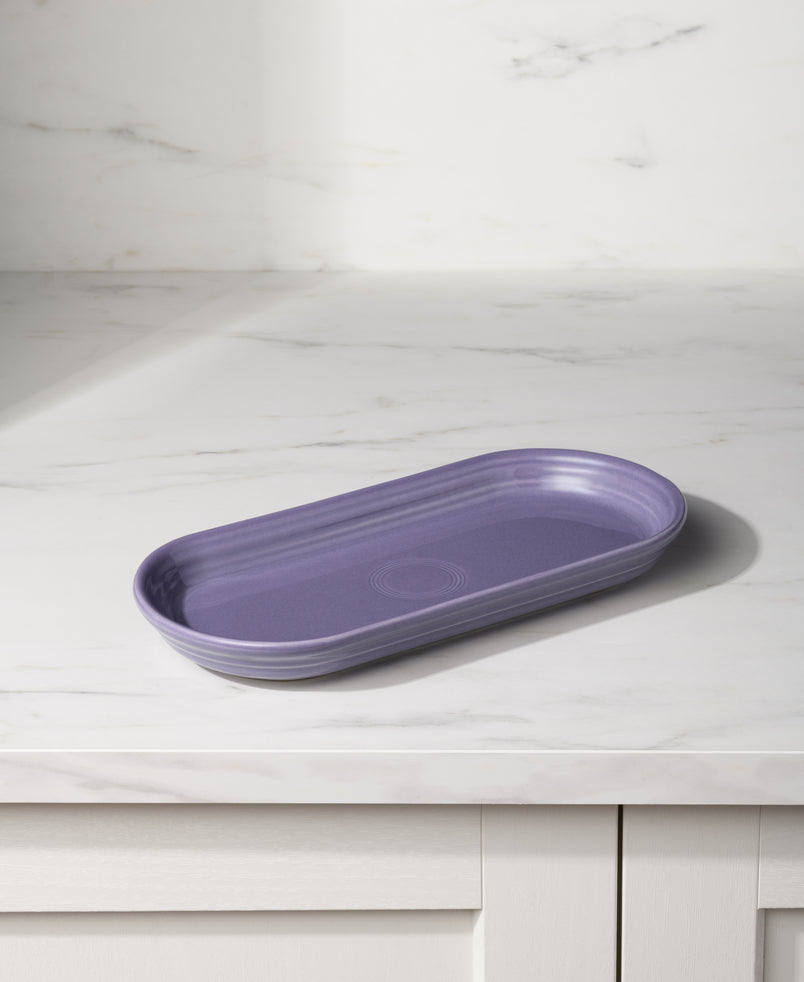 Fiesta Lavender 11 7/8 Inch Oblong Serving Platter - Image 2