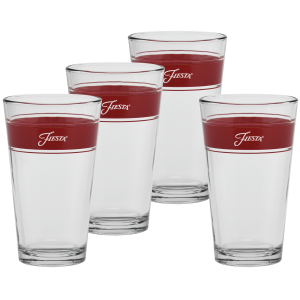 Fiesta 16 oz. Fiesta® Frame Cooler Scarlet - Set of 4
