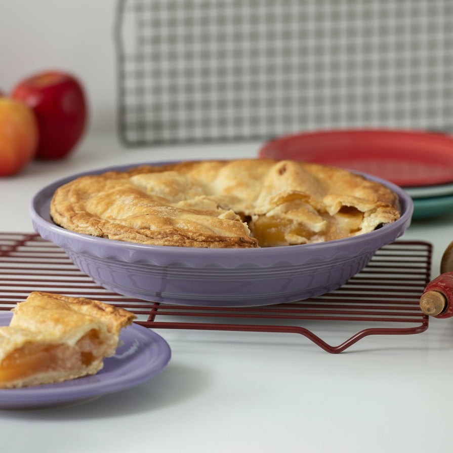 Fiesta Lavender 10 1/4 Inch Deep Dish Pie Baker 44OZ - Image 2