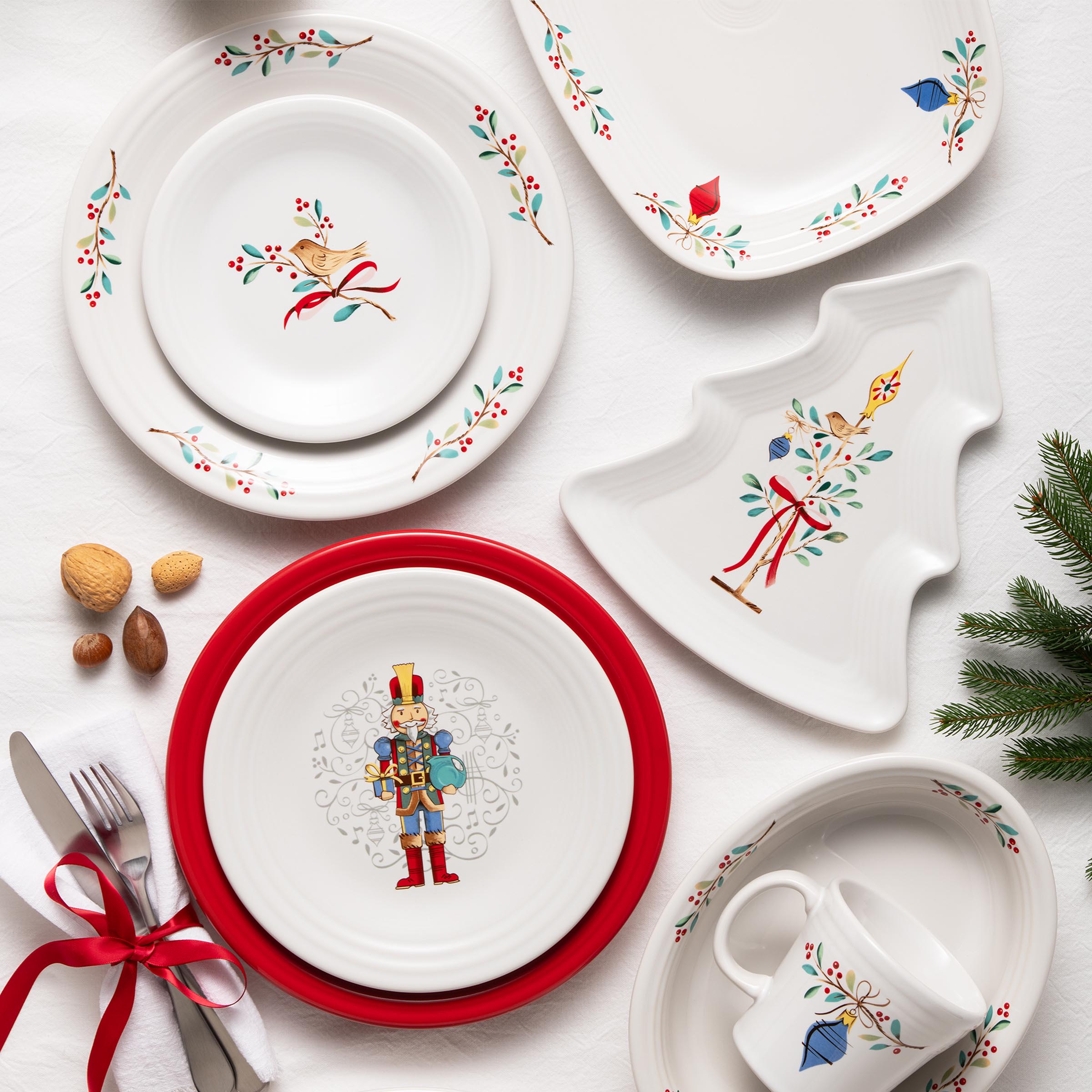 Fiesta Nutcracker The Giver Classic Rim 9 Inch Luncheon Plate - Image 2
