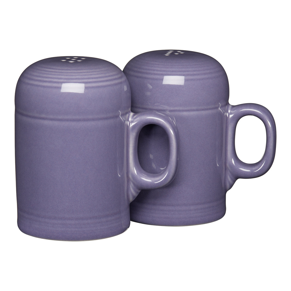 Fiesta Lavender 4 5/8 Inch Rangetop Large Salt and Pepper Shaker Set